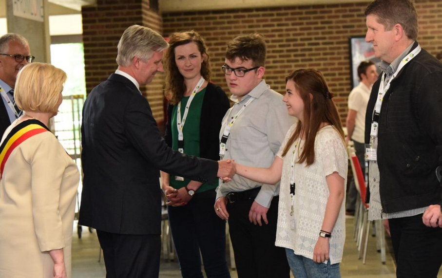 [:en]ICLife University Partner receives visit from the King [:]